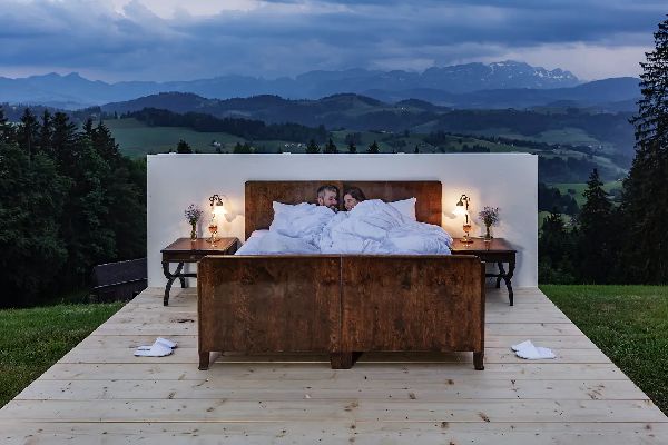 Khách sạn ngoài trời tại Thụy Sĩ